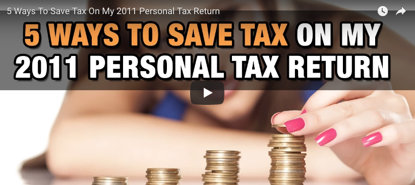 Tax Tips for Personal Returns in 2011 Video